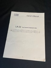 UREI LA-22 Compressor Limiter