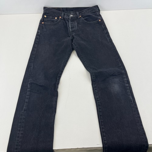 Levi 501 jeans schwarz denim - levi,