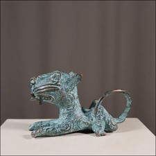 68972) Kleiner Bronze Leopard