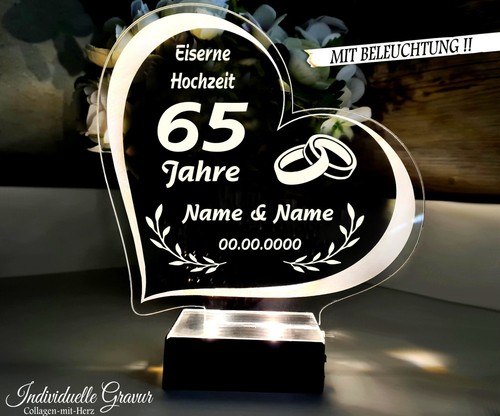 Geschenk eiserne hochzeit 65 - geschenk,