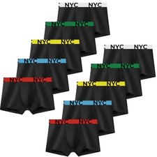 10 Pack Boys Boxer Briefs