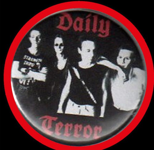 Daily terror button oi - daily, "button"oi!