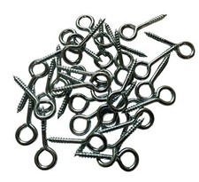 Schrauböse Ringschraube Ösenschraube Ø 1,92 - 6,00 mm Stahl verzinkt Holzgewinde