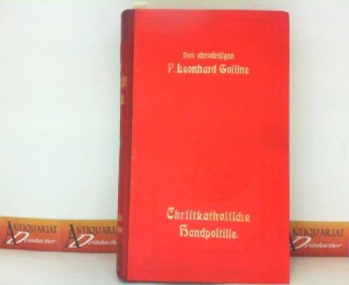 Des ehrwürdigen leonhard - ehrwürdigen, p.leonhard