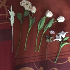 Kunstblumen Groß Rosa Rosen Blumen Strauß