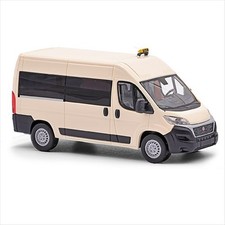Busch 54655 Fiat Ducato III Bus (2014-2023) "TAXI" in beige 1:87/H0 NEU/OVP