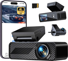 P1 Duo 4K Dashcam Auto Vorne