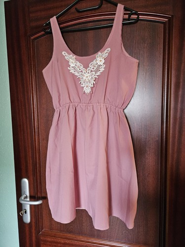 Schickes leichtes rosa kleid - leichtes,