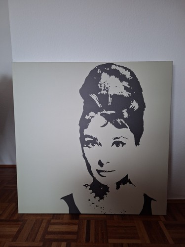 Ikea leinwand 90x90 audrey - cm,