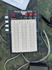 Proto Board 203A Continental Specialities Corporation getestet funktioniert