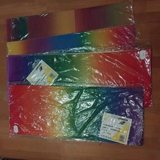 Regenbogen- Laternenzuschnitte,   35 - 40 Stück