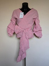 Ausgefallene Wickel-Bluse von