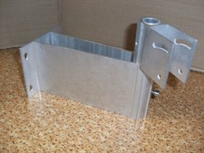 Sat Schüssel Halter Schüsselhalter Antennenhalter Alu Aluminium drehbar Kabel !!