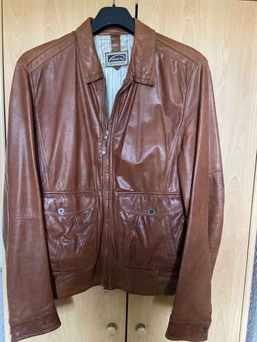 Herren nappa lederjacke - herren, nappa-lederjacke