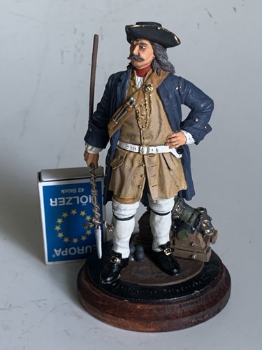 Große zinnfigur artillerist - große,