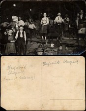 Ansichtskarte Schwepnitz Werkhalle Glasfabrik 1919 Privatfoto
