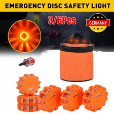 3/6x LED Rundumleuchte Orange