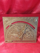 Alter Seltener Dauer Kalender Ewiger Kalender Messing Szenerie Sonne ☀ Mond(5573