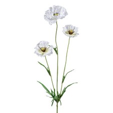 Kunstblume Mohn, 3er Set