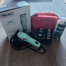 Wahl KM5 Schermaschine +  8 passende Aufschiebekämne aus Edelstahl ab 3mm