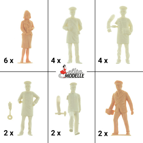 Zugpersonal lgb figuren set - zugpersonal,