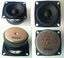 2x 50 mm 5 cm Mini Langhub Breitbänder Breitbandlautsprecher Hifi Modellbau