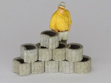 10 Pflanzringe aus Beton