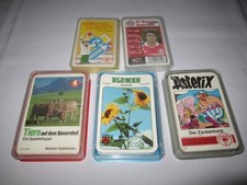 5 ältere Quartettspiele