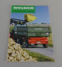 Prospekt broschüre welger - broschüre,