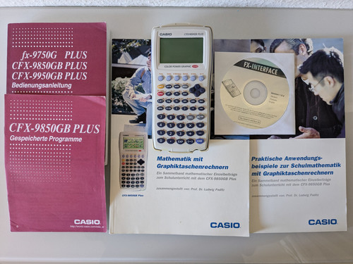 Casio cfx 9850gb - casio, cfx-9850gb