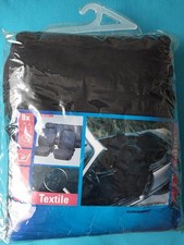 Autositzbezüge  schwarz Set für Vordersitze und Rückbank UNITEC