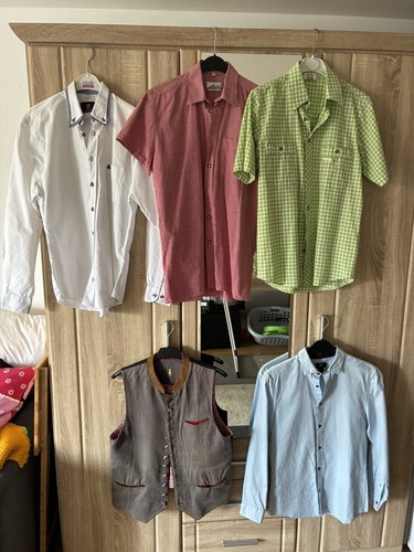 Herren trachten hemden weste - hemden,