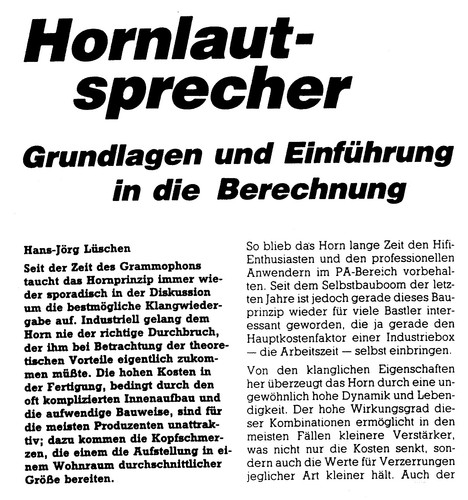 Fachartikel hornlautsprecher - 3,