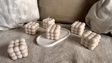 Bubble Kerzen aus Sojawachs |