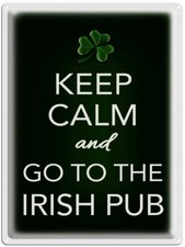 Blechschild 40x30 cm Keep calm