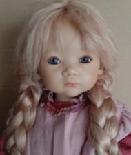 Künstlerpuppe " Hanni" Annette Himstedt., Inkl. Zertifikat 