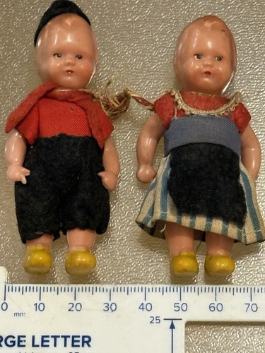 Pair rare antique 1920s - pair,