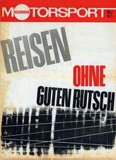 Illustrierter Motorsport Heft 26/1970 Winter Blendung Motorrad England Simson GS