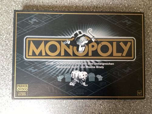 Monopoly club sonderausgabe - monopoly, club-sonderausgabe