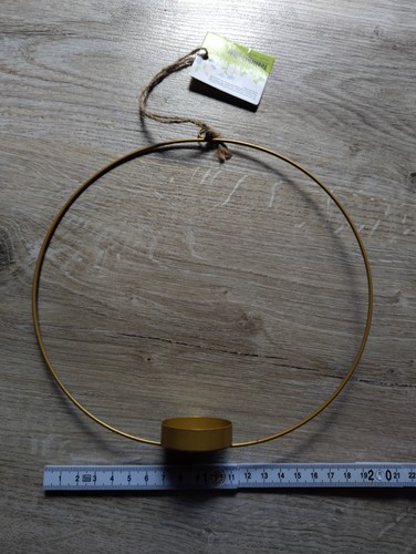 Teelichthalter ring - teelichthalter, in