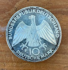 10 Mark Silbermünze 625er