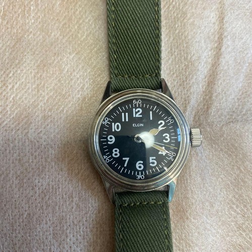 Elgin type military watch - elgin,