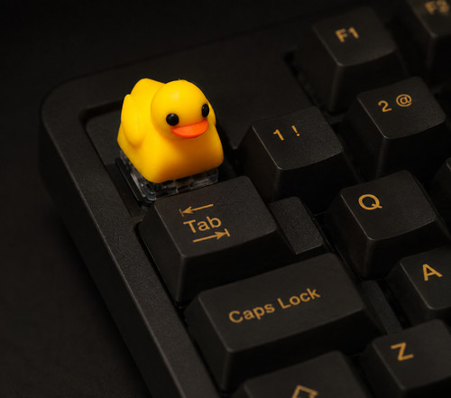 4er set enten - keycaps, –
