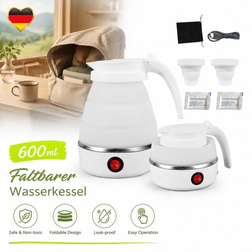 Faltbarer wasserkocher - faltbarer,