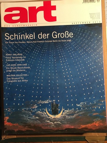 Art kunstmagazin 2012 - art, 09/2012