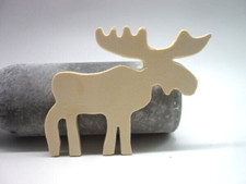 Elch aus Sperrholz /