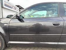 Tür links Audi A3 8P 2-türig 2004-2008 LAVAGRAU LZ7L