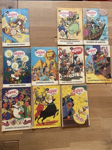 Comic hefte mosaik ddr - hefte, 1975