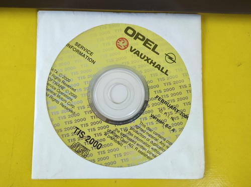 Konvolut opel technische - konvolut, cd