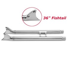 36IN Fishtail Auspuff Exhaust